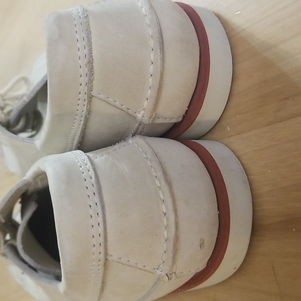 COLE HAAN Vibram Made In USA Leather Dock/Boat Shoes - Picture 8 of 13